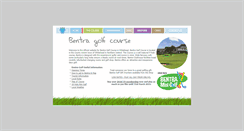 Desktop Screenshot of bentragolf.co.uk